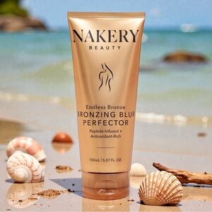 Nakery Endless Bronze -Bronzing Blur Perfector-Washable Cream Bronzer-NEW Sealed